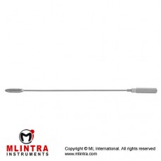 DeBakey Vascular Dilator Malleable Stainless Steel, 19 cm - 7 1/2" Diameter 4.0 mm Ø